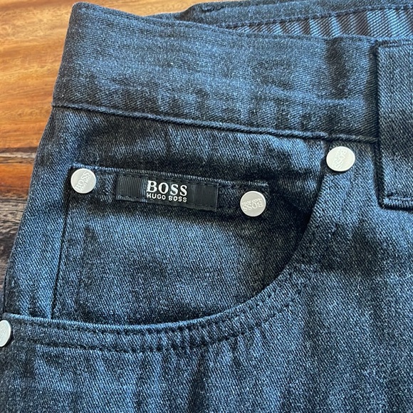 Vintage Hugo Boss Pants  (Alabama) Charcoal size 34-34 5 Pocket Mint Condition - Picture 11 of 13